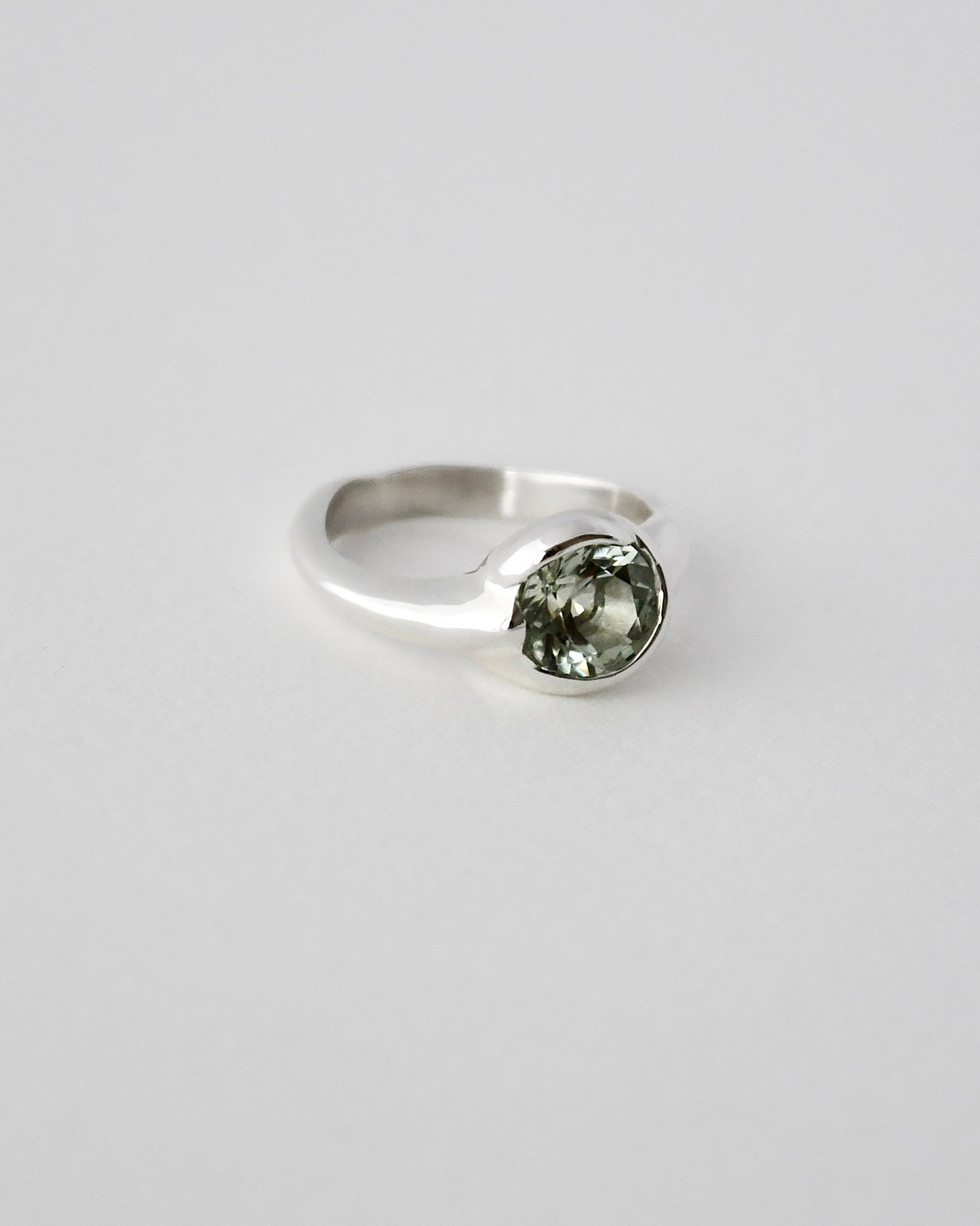 CURRENT SOLITAIRE | GREEN QUARTZ