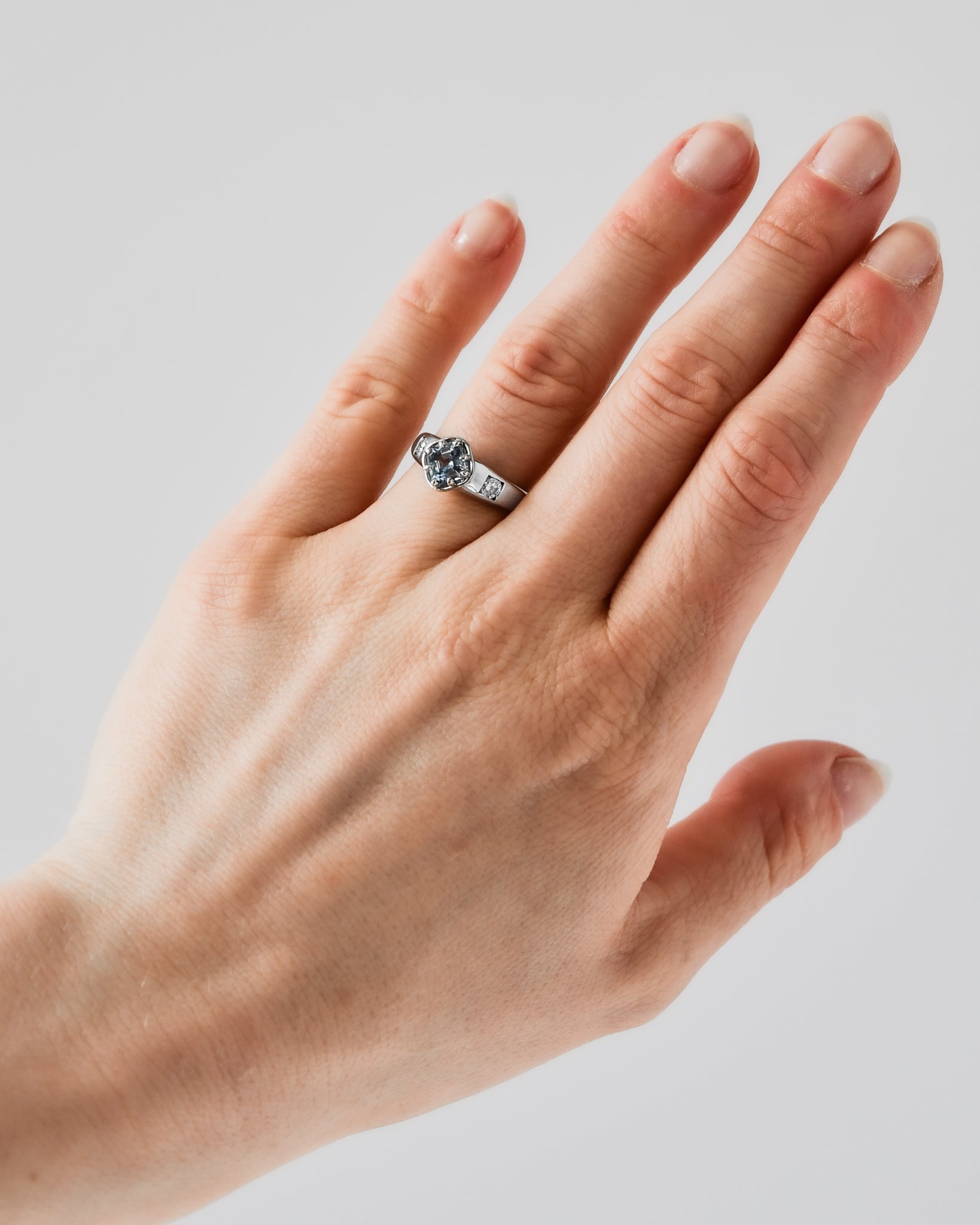 DELPHINIUM RING | SKY BLUE SAPPHIRE