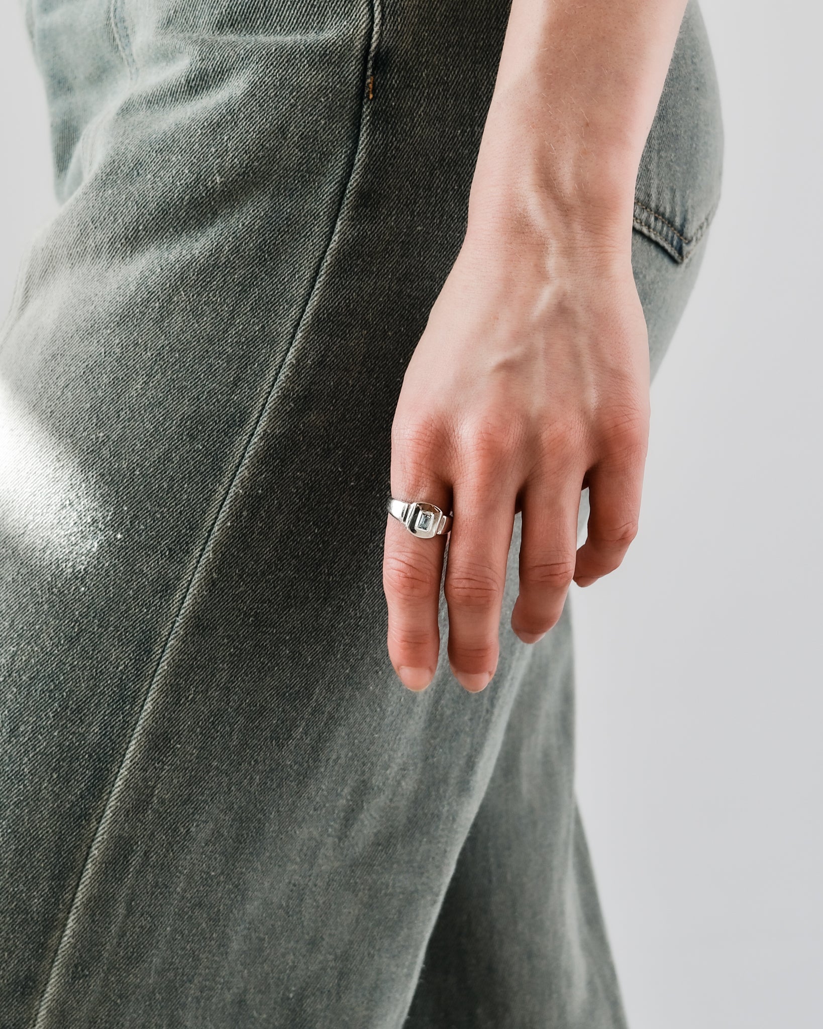 PICNIC RING | AQUAMARINE