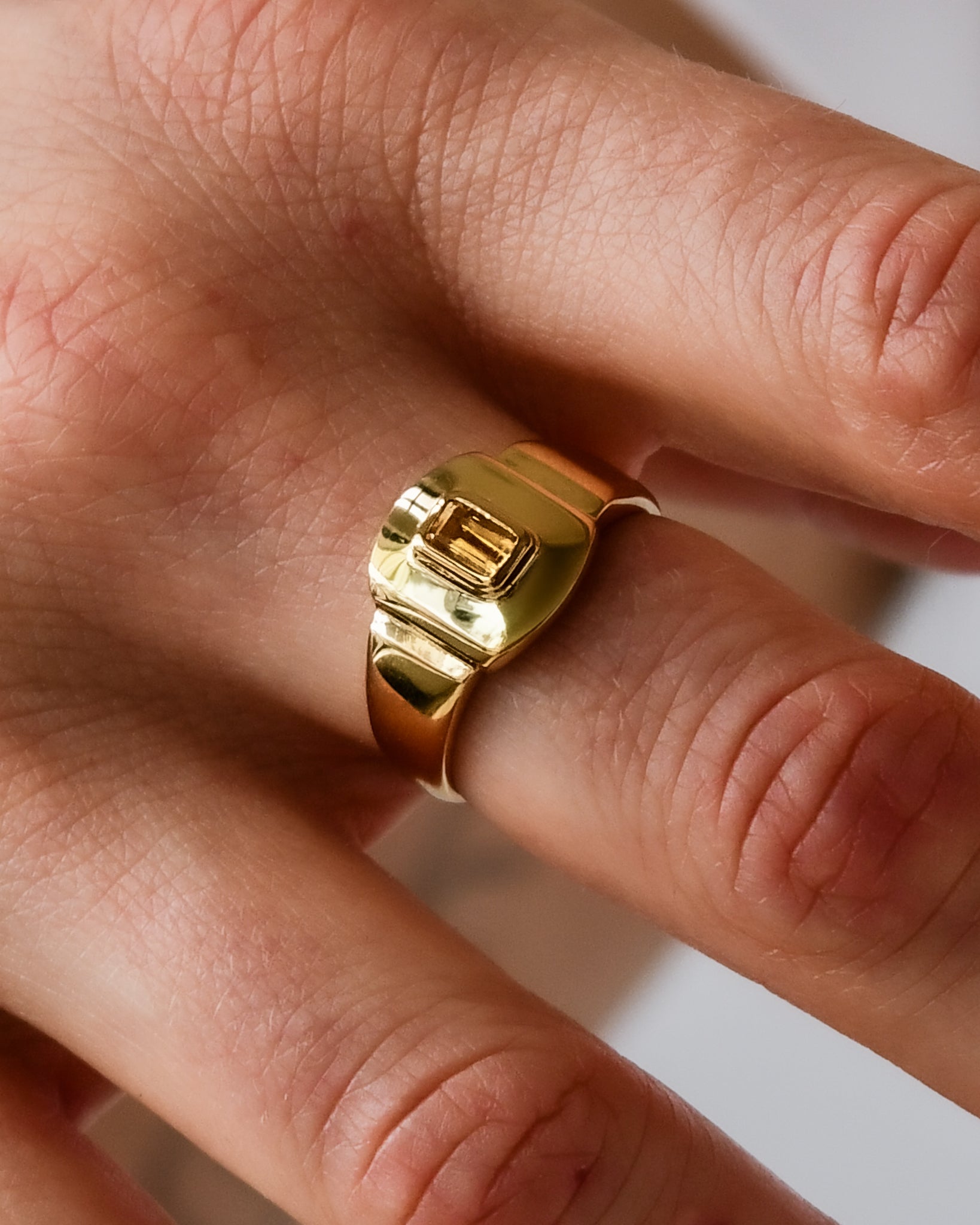 PICNIC RING | CITRINE