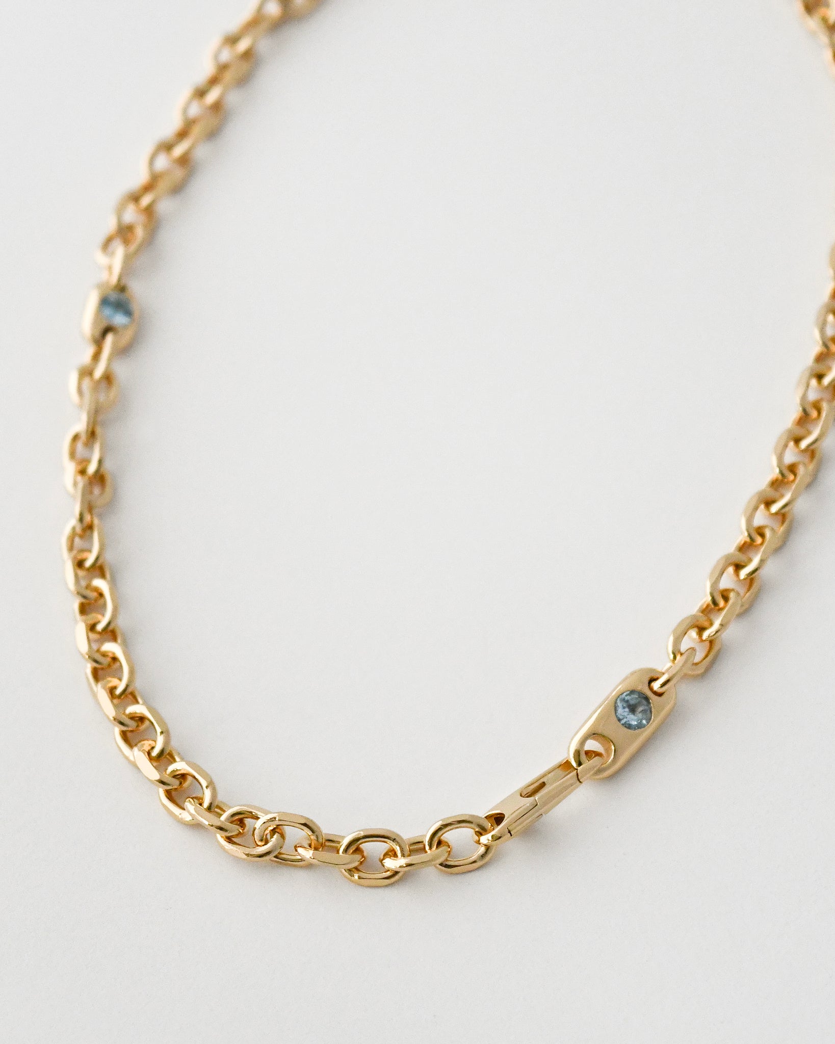 GRAVITY CHAIN | SKY BLUE TOPAZ