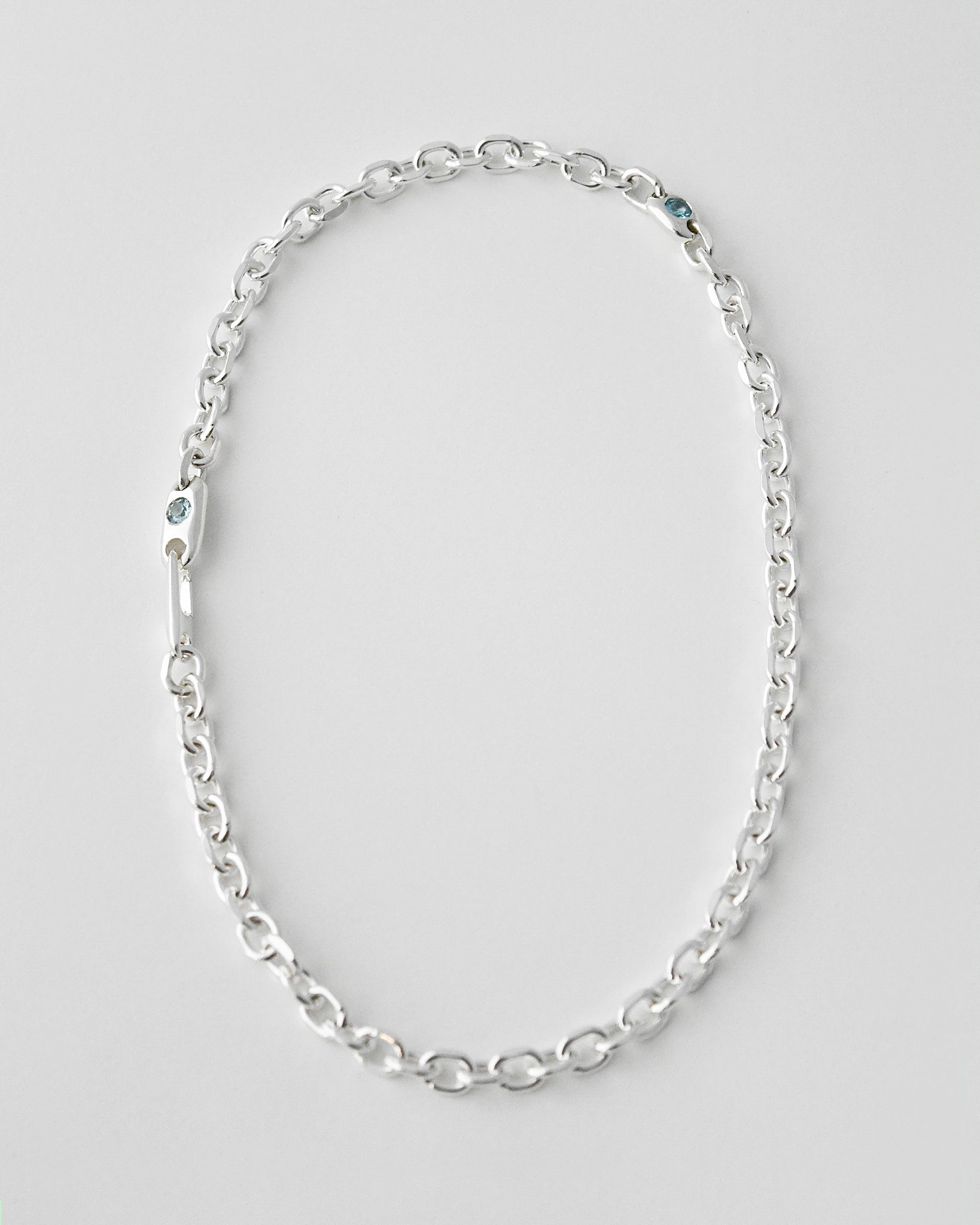 GRAVITY CHAIN | SKY BLUE TOPAZ