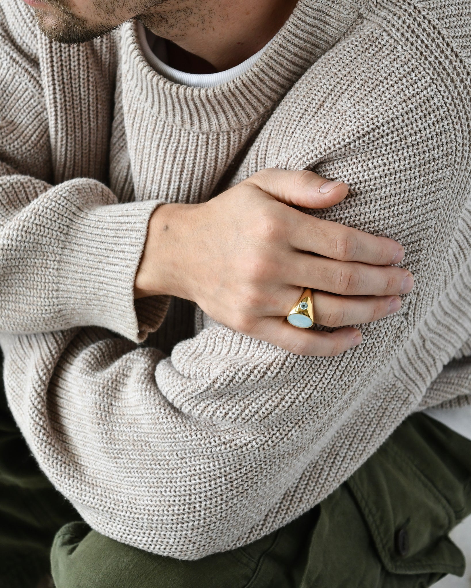 GRAVITY RING | LARIMAR