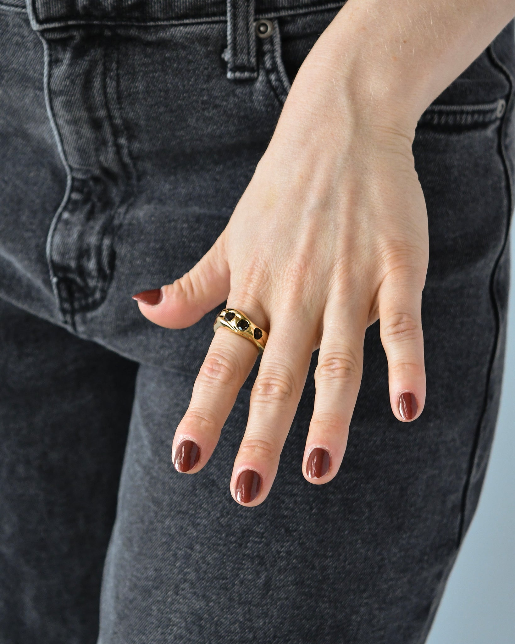 MAGMA RING | SMOKY QUARTZ