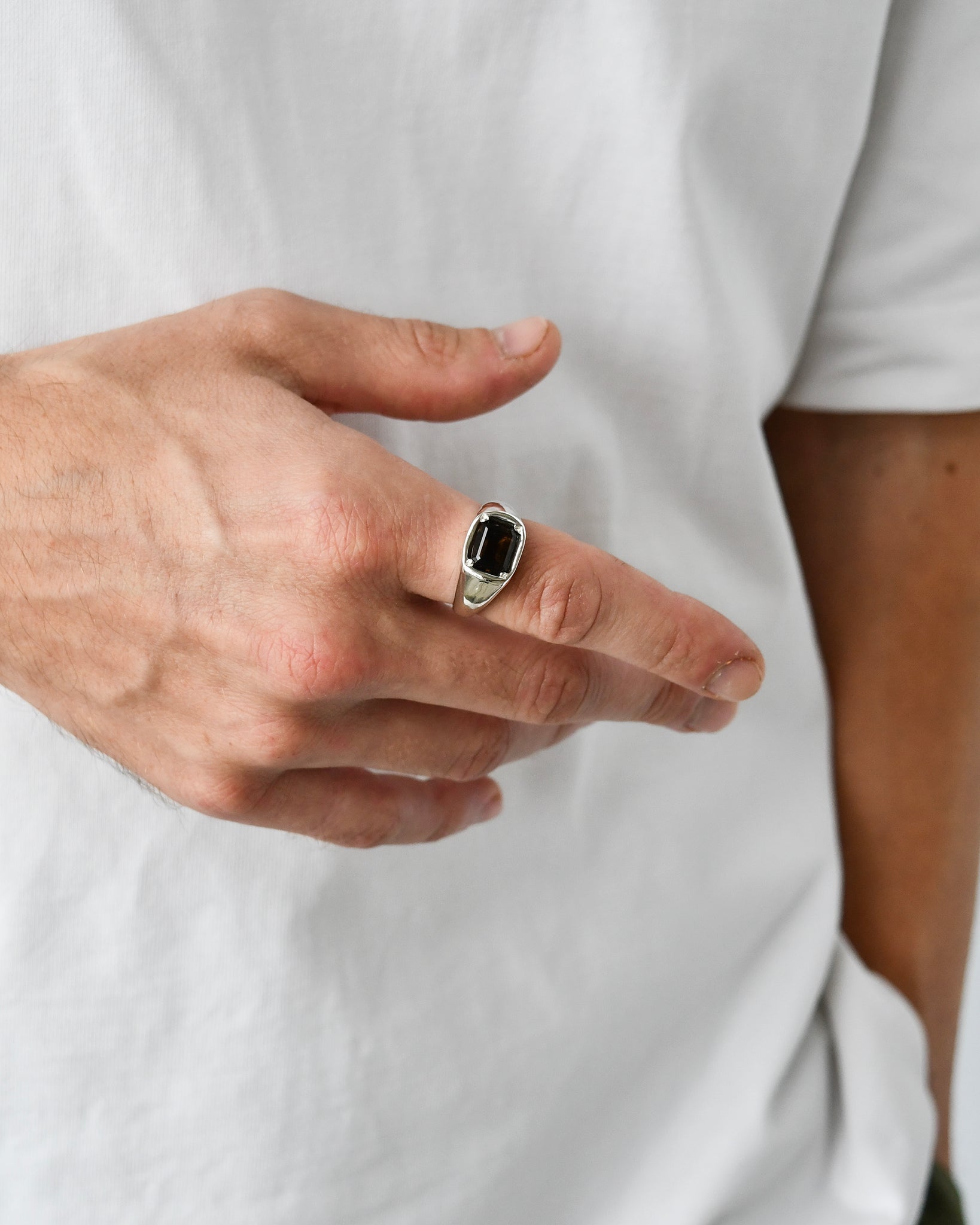 MUD RING | SMOKY QUARTZ