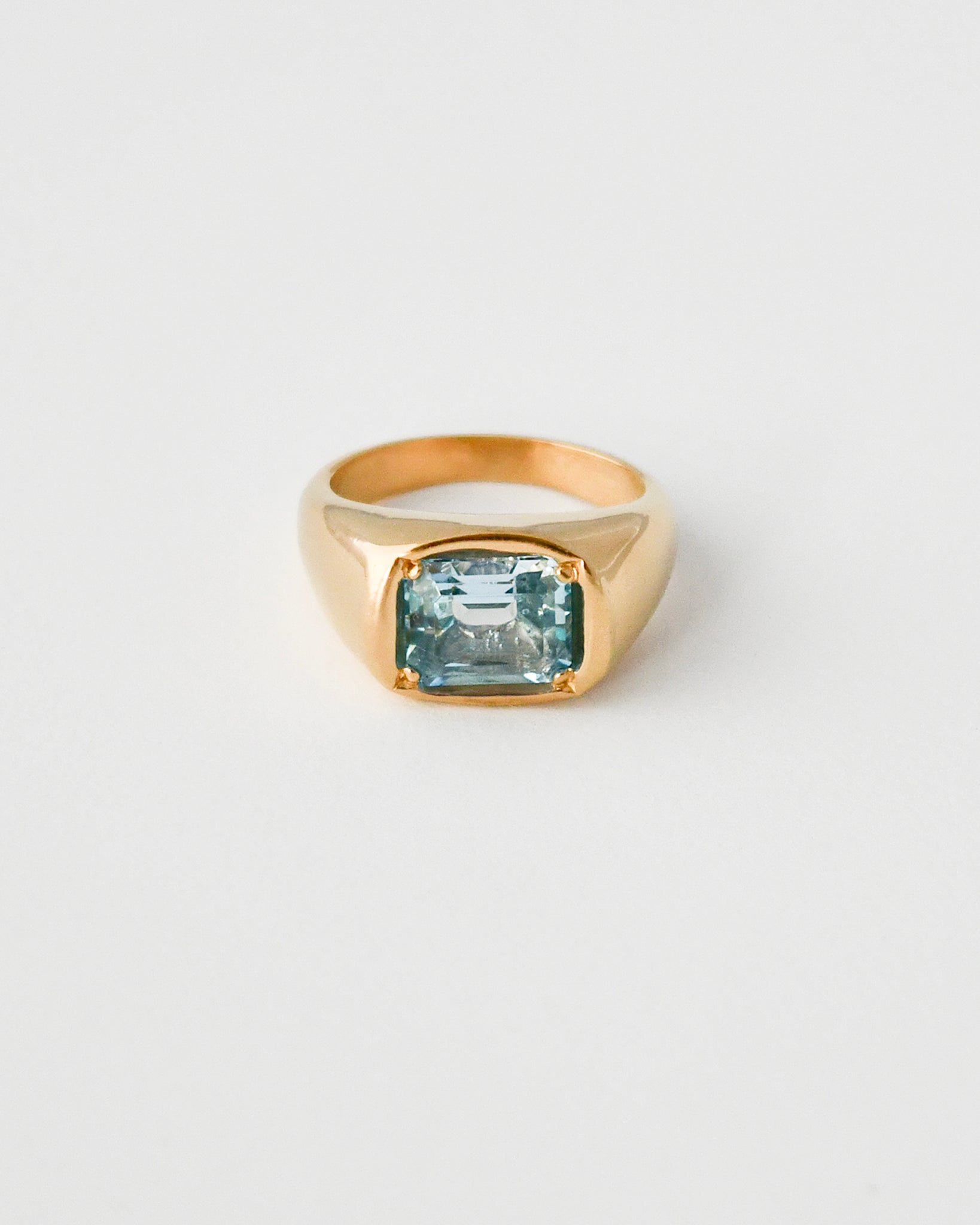 MUD RING | SKY BLUE TOPAZ