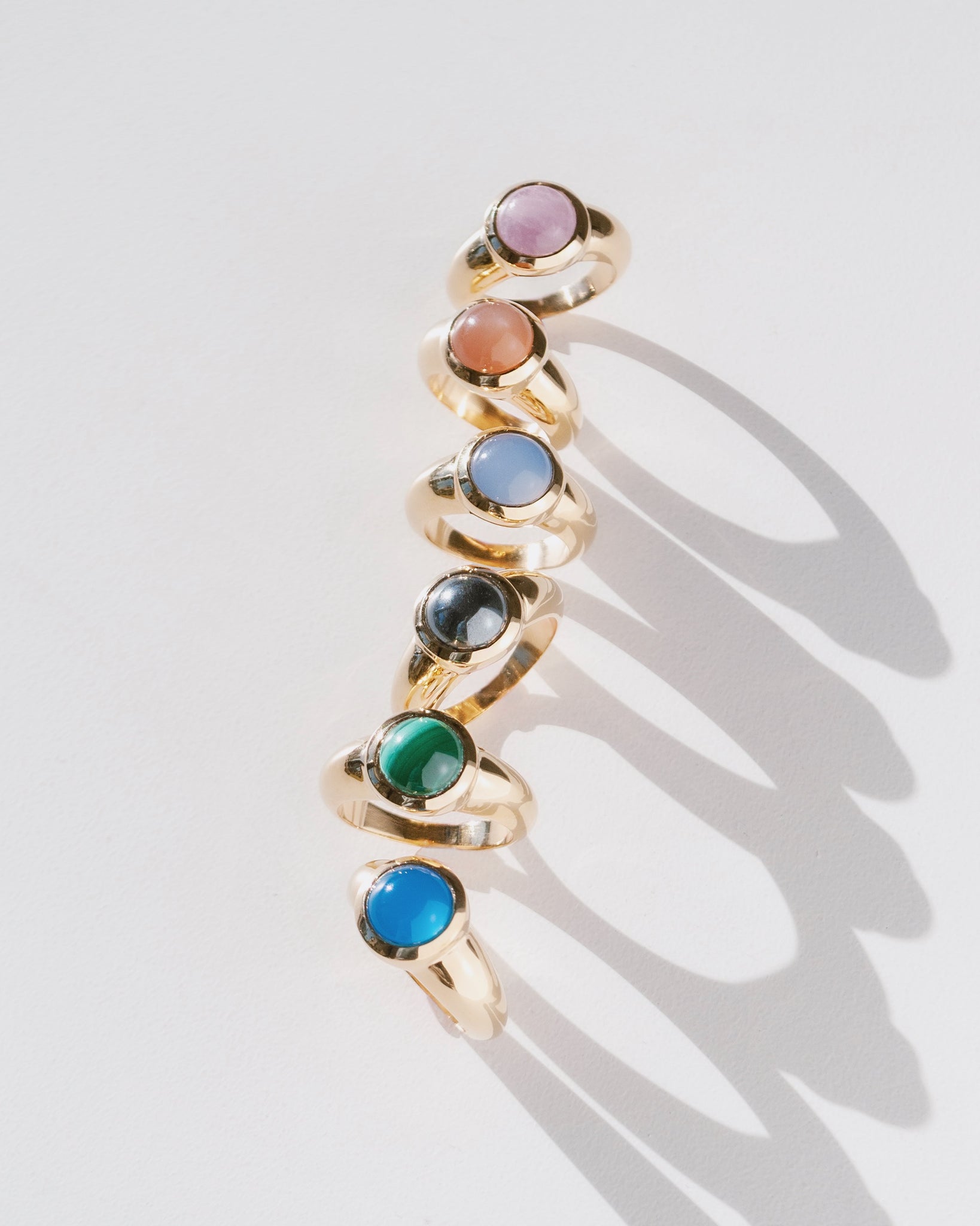 PLANET RING | CHALCEDONY