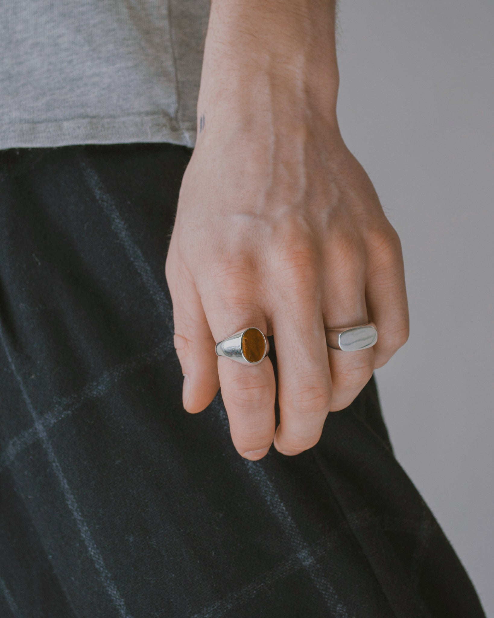 SEED RING | TIGER'S EYE - 2ND QUALITY