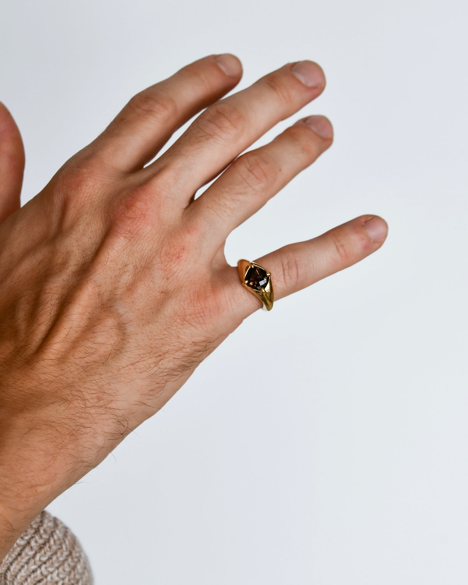 WHIRLPOOL RING | SMOKY QUARTZ