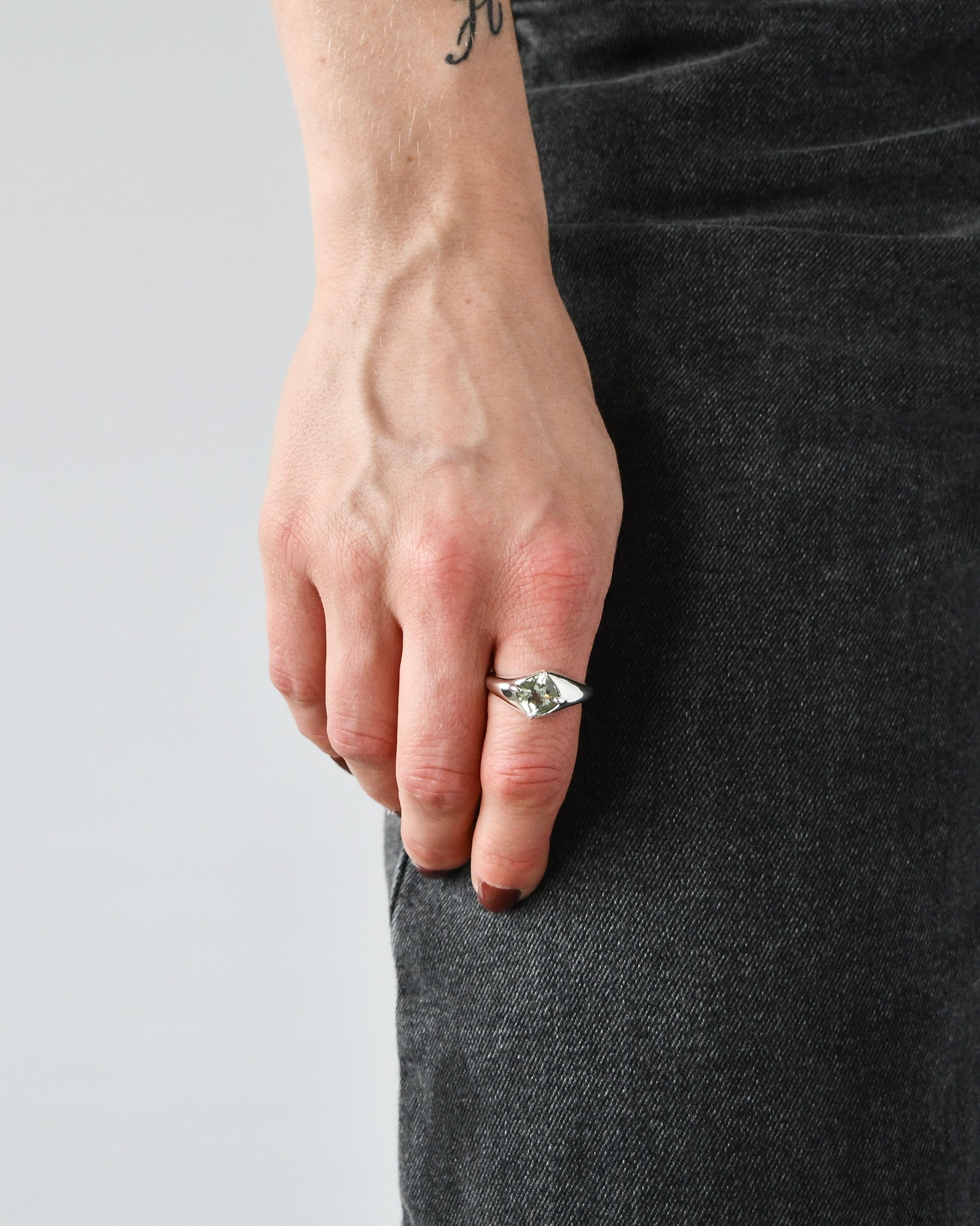 WHIRLPOOL RING | GREEN QUARTZ