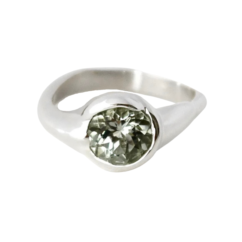 CURRENT SOLITAIRE | GREEN QUARTZ