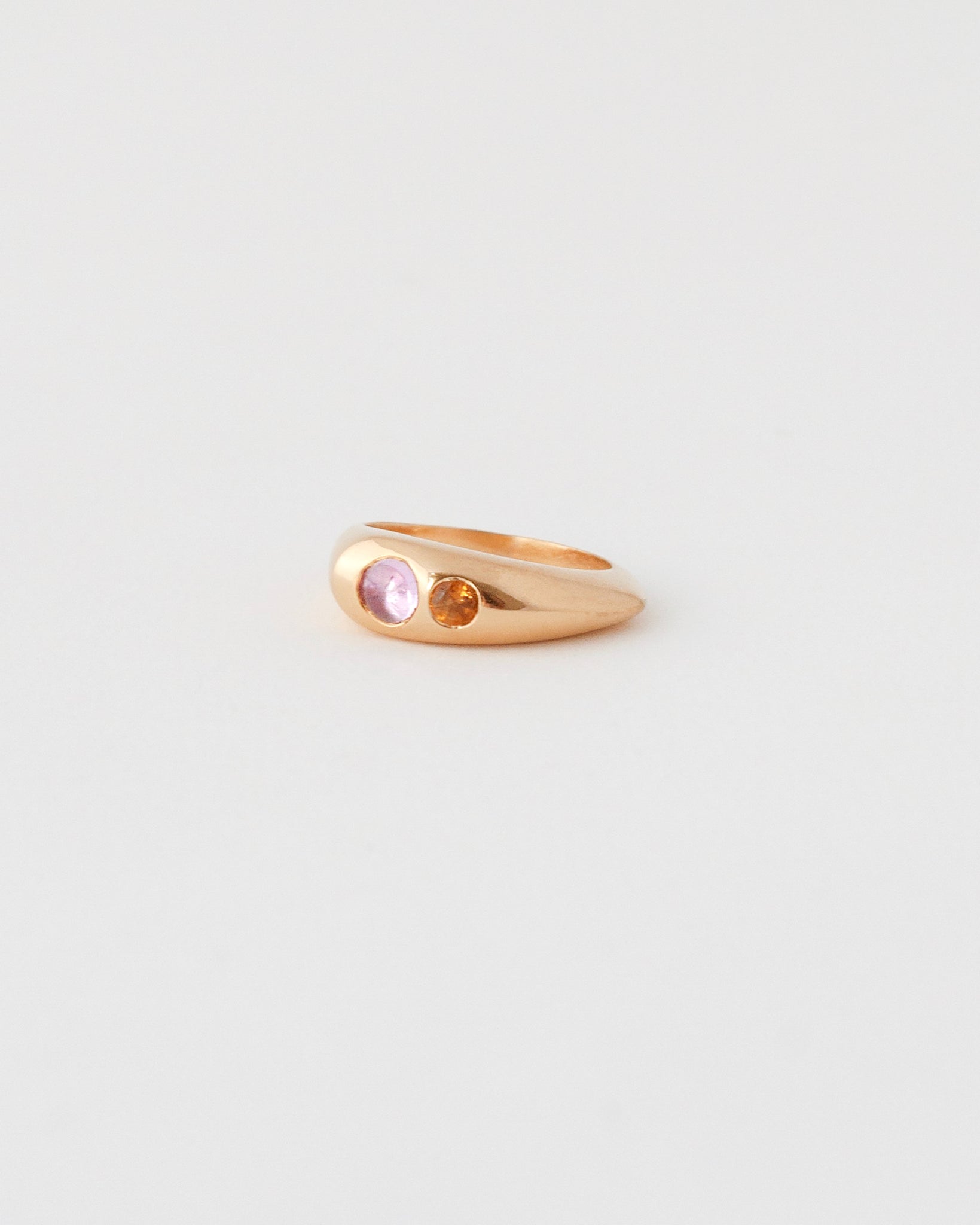 METEOR RING | PINK SAPPHIRE