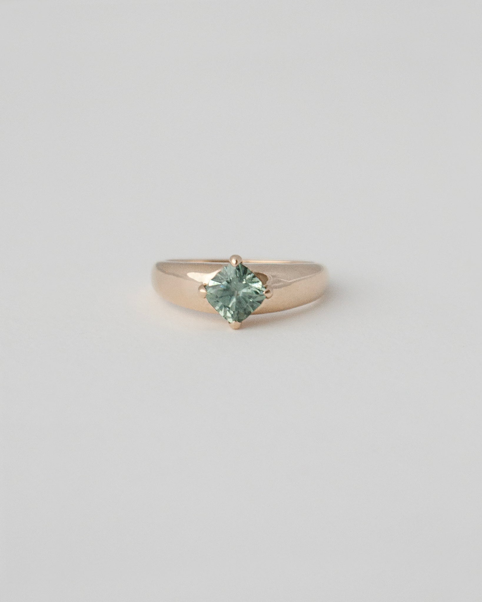 THE RENI RING | MINT GREEN MONTANA SAPPHIRE