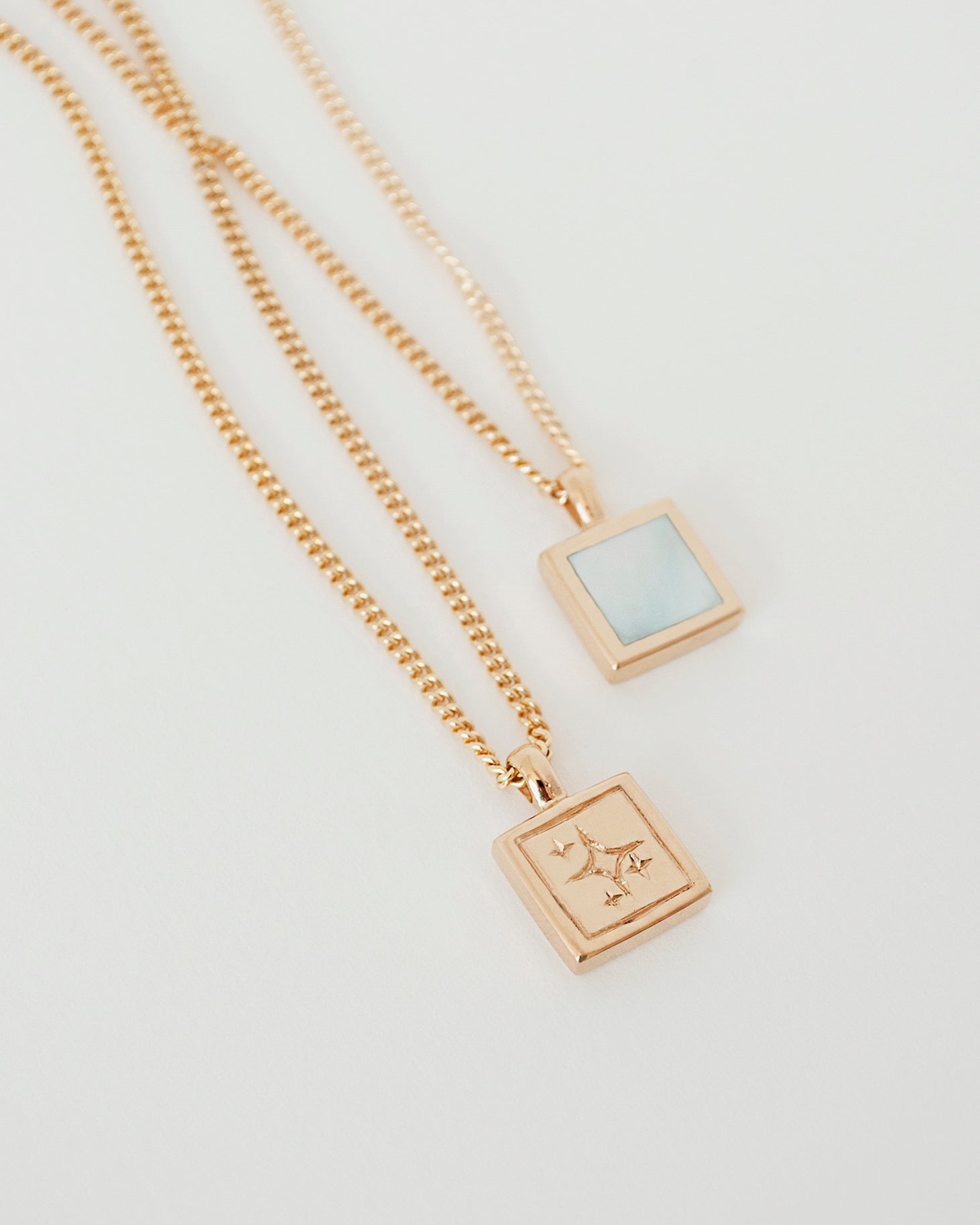 GALACTIC NECKLACE | MOTHER OF PEARL