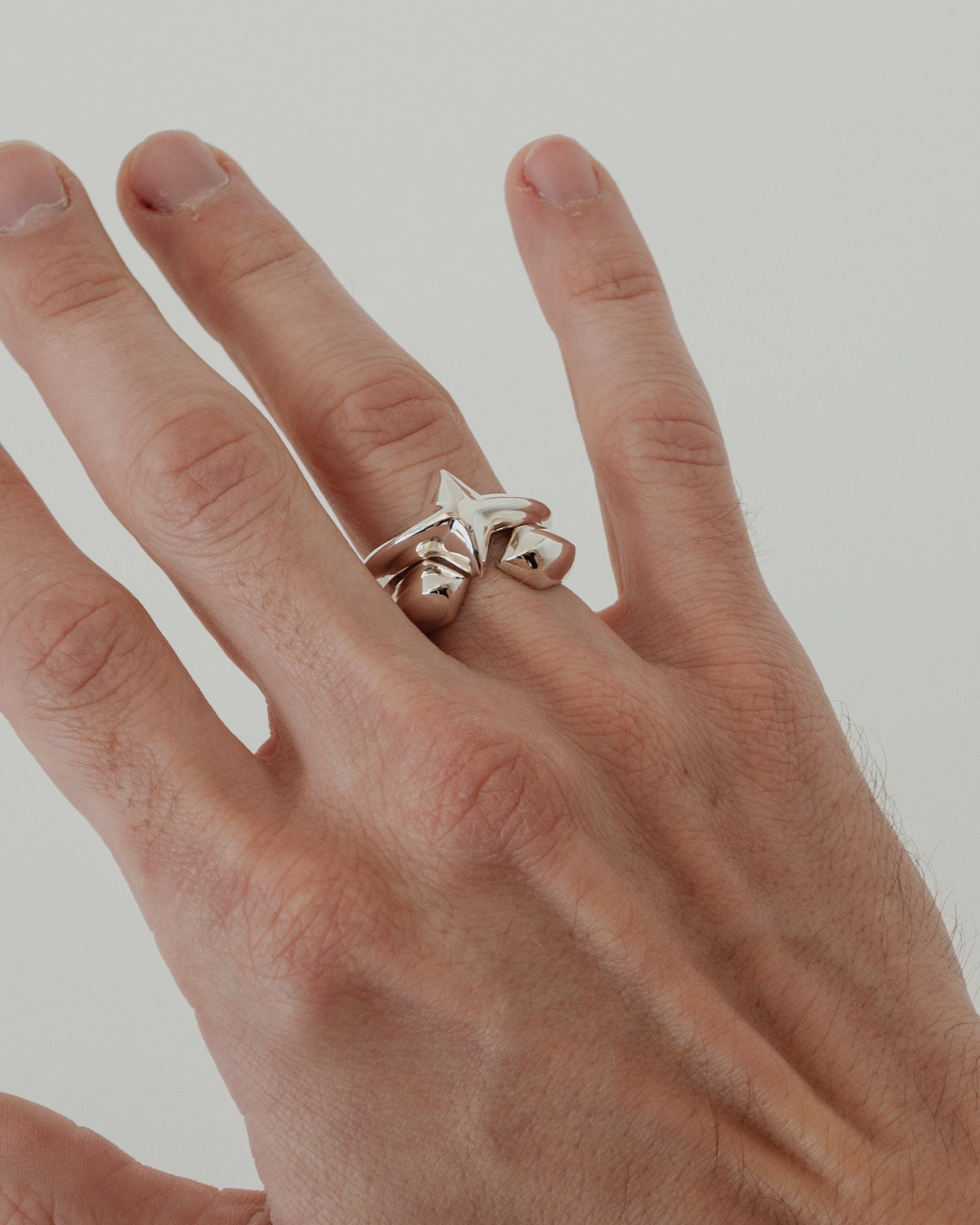 Orbit Ring Sterling Silver 14
